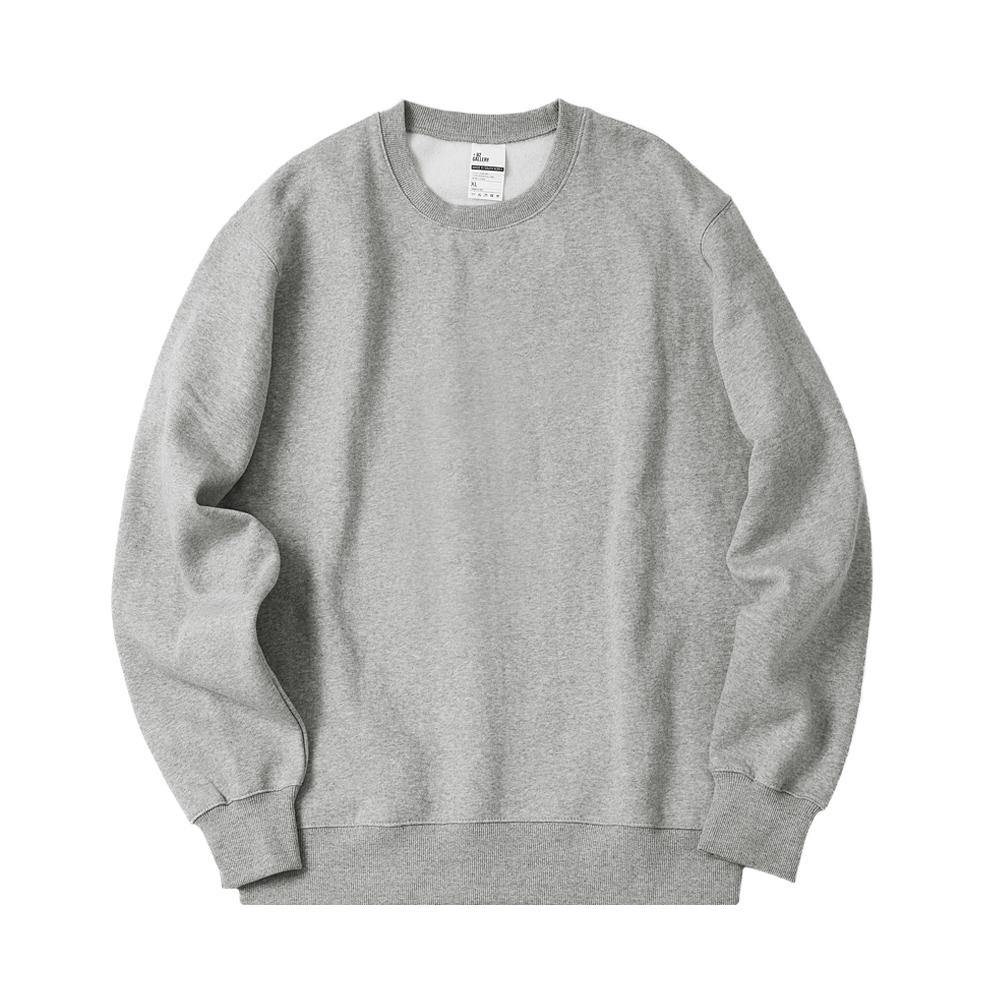 +82GALLERY Plain Sweatshirt_MELANGE - plus82gallery