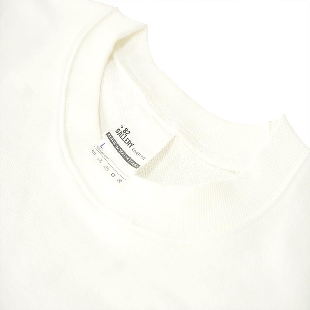 +82GALLERY Heavy Blend Cotton Sweat Shirts_White - plus82gallery