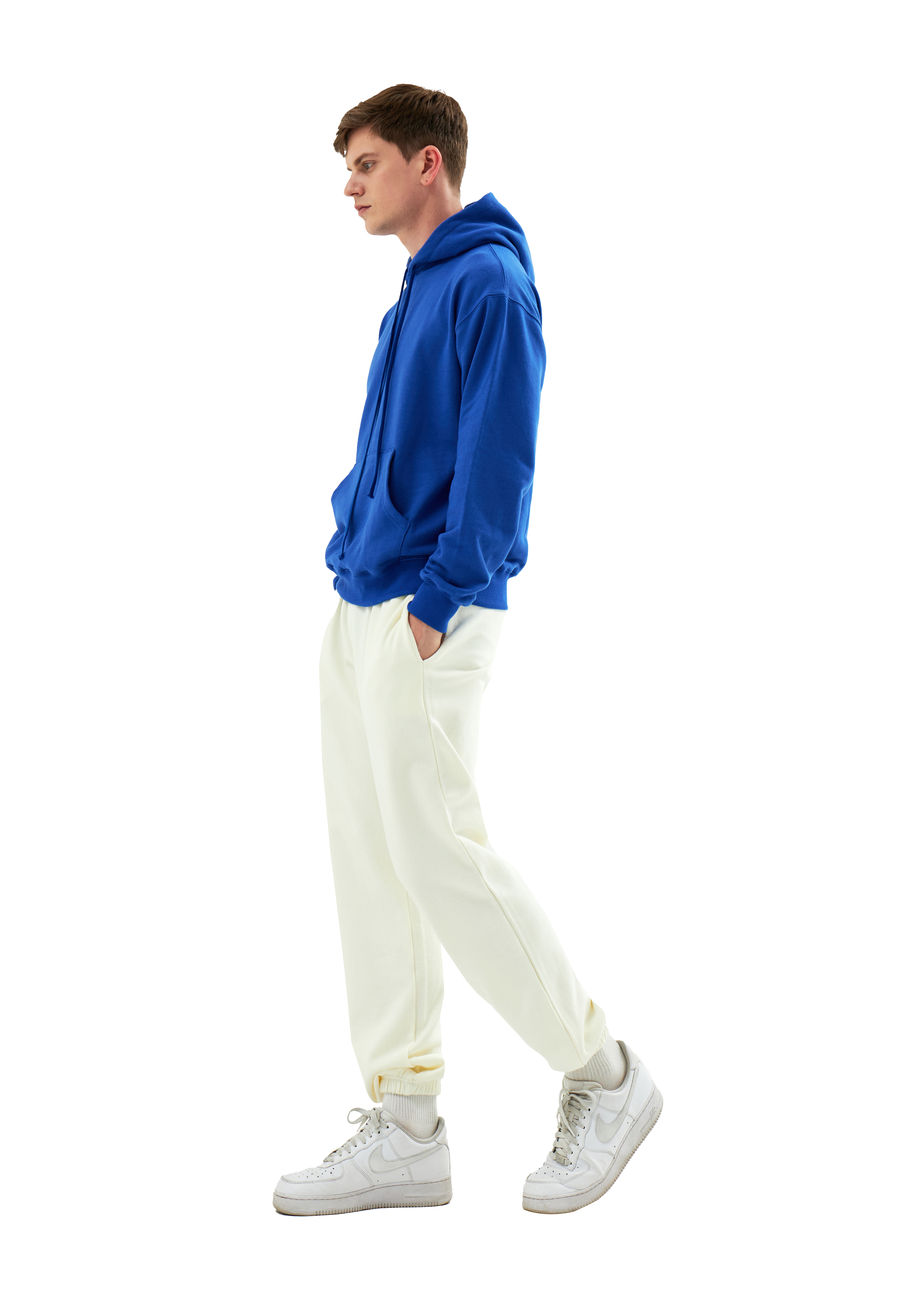 +82GALLERY 3단쥬리 후드 블루
