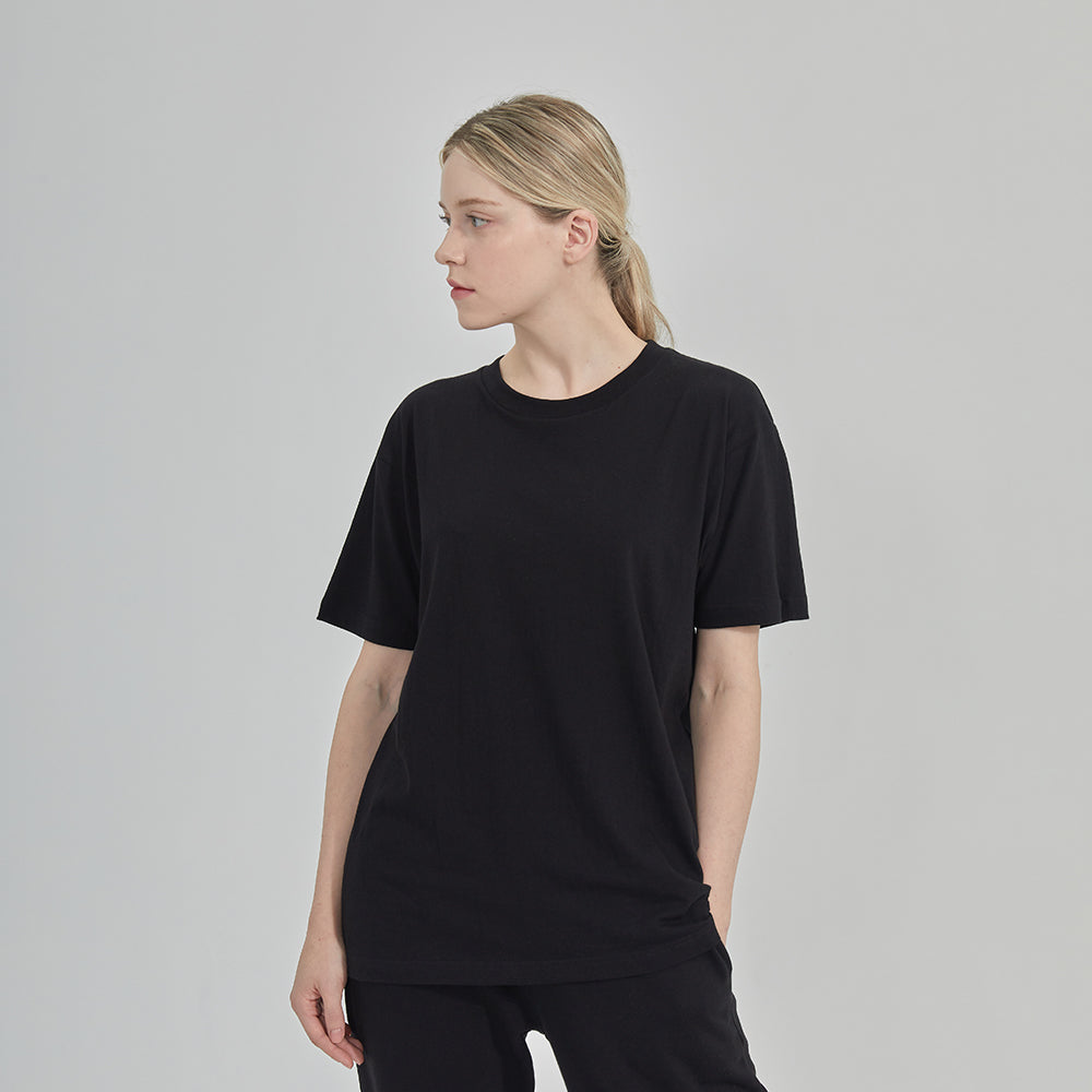 +82GALLERY S 소프트 20수 반팔티 블랙