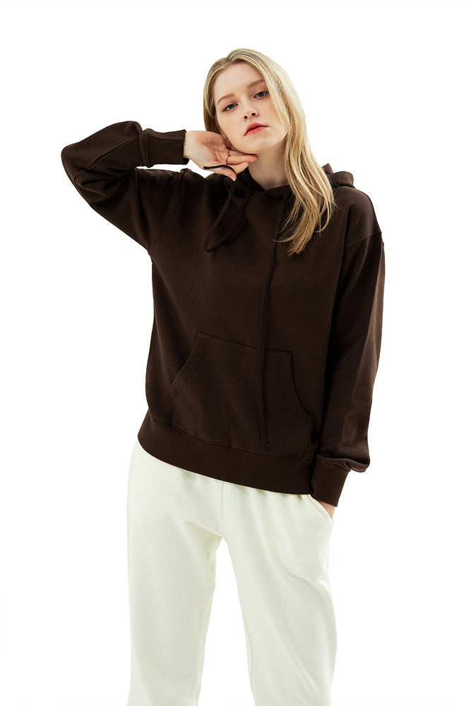 +82GALLERY 3단쥬리 후드 브라운 F